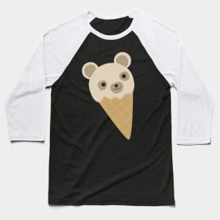 Teddy Icecream! Baseball T-Shirt